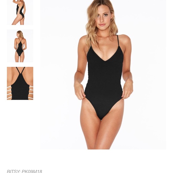 l space white one piece
